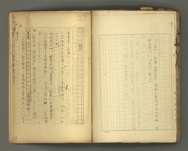 主要名稱：〈明嘉靖刊荔鏡記戲文分類詞彙〉手稿－七、副詞篇圖檔，第80張，共97張