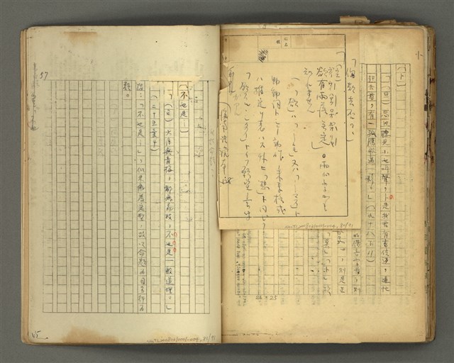 主要名稱：〈明嘉靖刊荔鏡記戲文分類詞彙〉手稿－七、副詞篇圖檔，第81張，共97張