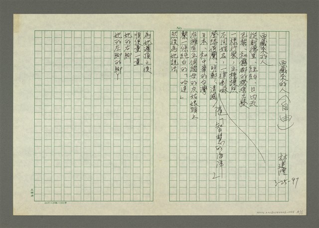 主要名稱：西藏來的人/劃一題名：菅芒花的春天歌詩集圖檔，第3張，共3張