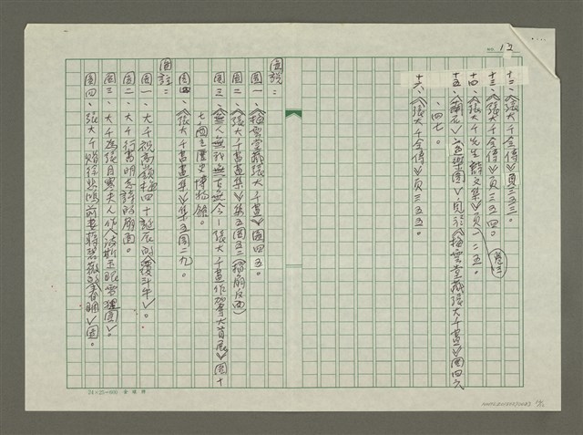 主要名稱：張大千傳：（三四）移居圖圖檔，第12張，共12張