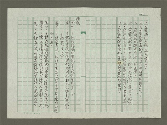 主要名稱：趙之謙傳：（三三） 夢鶴圖檔，第13張，共13張
