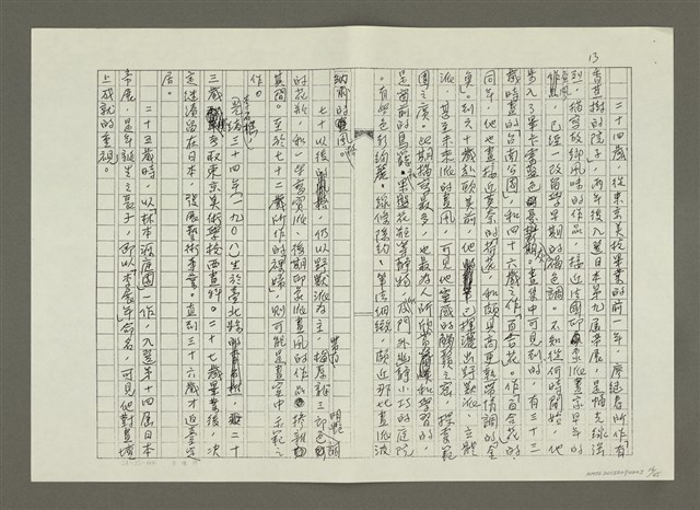 主要名稱：〈台灣前輩美術家油畫風格的演變〉摘要（影本）圖檔，第16張，共46張
