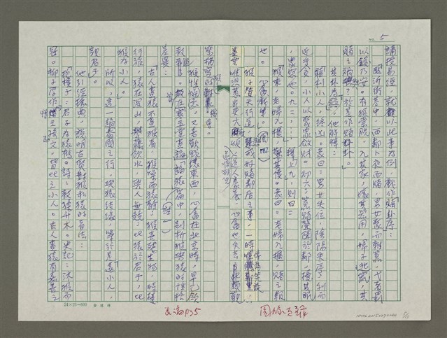 主要名稱：溥心畬傳：（三八） 猿緣圖檔，第5張，共13張