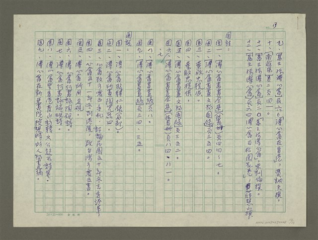 主要名稱：溥心畬傳：（四二） 空濛不見山河影圖檔，第13張，共13張