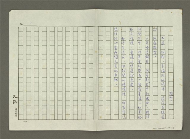 主要名稱：無題名： 布達‧佩斯，多瑙河的珍珠……（殘稿）圖檔，第1張，共6張