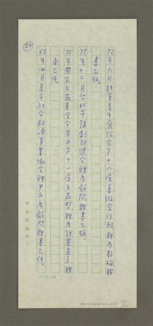主要名稱：無題名：53年十二月聯合報社長……圖檔，第15張，共21張