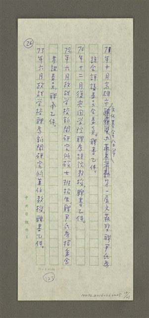 主要名稱：無題名：53年十二月聯合報社長……圖檔，第17張，共21張