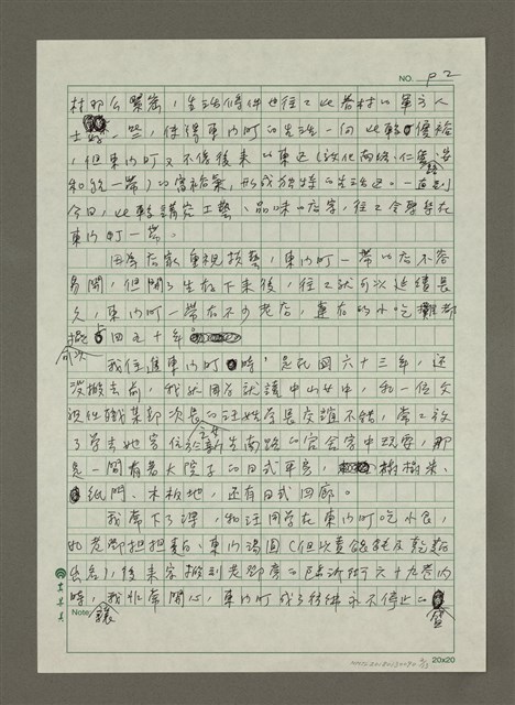 主要名稱：東門町飲食地圖圖檔，第2張，共13張