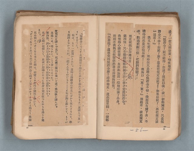 主要名稱：送報伕（楊逵裝幀書，日中對照版）圖檔，第30張，共81張