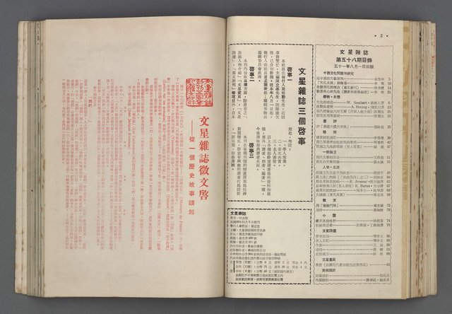 主要名稱：文星 55-60期合訂本圖檔，第132張，共173張