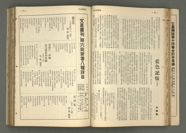 主要名稱：文星 79-84期合訂本圖檔，第78張，共209張