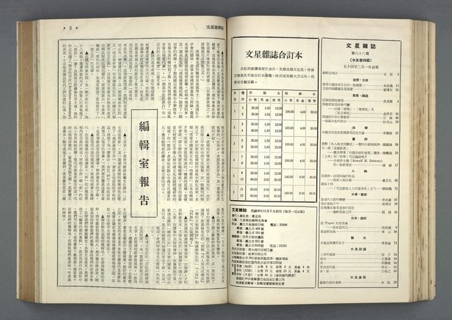 主要名稱：文星 85-90期合訂本圖檔，第44張，共124張