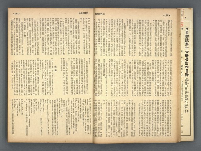 主要名稱：文星 91-96期合訂本圖檔，第16張，共206張