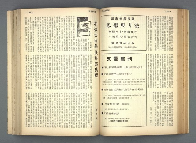 主要名稱：文星 91-96期合訂本圖檔，第55張，共206張