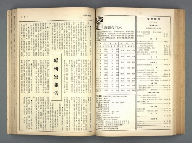 主要名稱：文星 91-96期合訂本圖檔，第84張，共206張