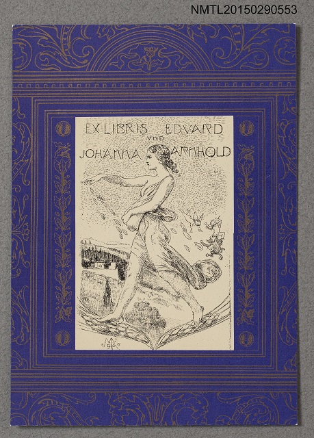 主要名稱：藏書票卡片的圖片