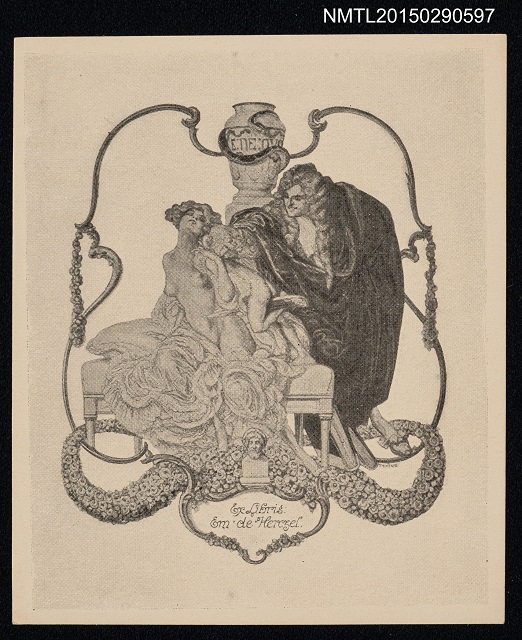 主要名稱：藏書票—愛情的圖片