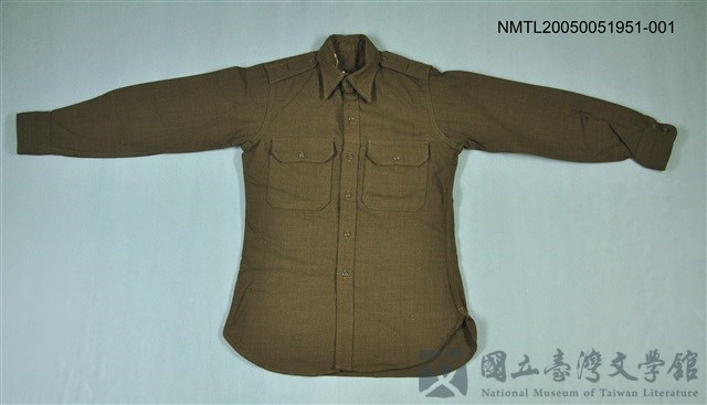 主要名稱：軍服上衣的藏品圖