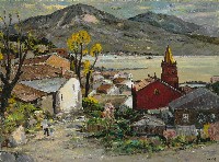 淡水清晨的圖片