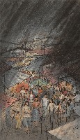 雨中夜市藏品圖，第2張