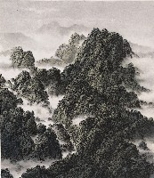 山在晨光中的圖片