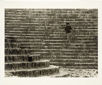 關帝廟前石階的圖片