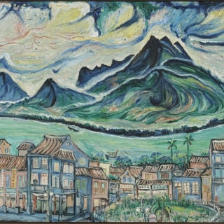 View of Tamsui from the South Window