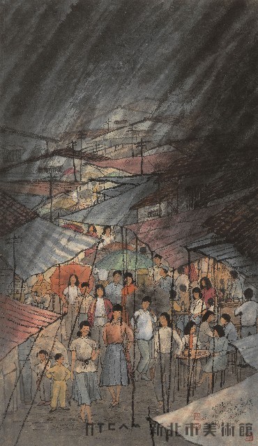 Night Market in the Rain Collection Image, Figure 2, Total 2 Figures