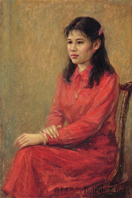 紅衣少女藏品圖，第1張