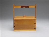 雙層盒組(提手;含蓋)藏品圖，第1張