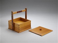 雙層盒組(提手;含蓋)藏品圖，第3張