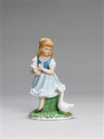 家庭系列/女孩與天鵝藏品圖，第1張