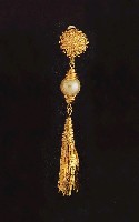 金色流梳--項鍊、胸針、耳環藏品圖，第2張