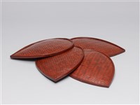 葉紋形漆盤藏品圖，第4張