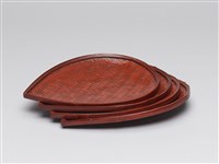 葉紋形漆盤藏品圖，第6張