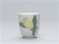 木蓮花餐具組-茶杯（高）藏品圖，第4張