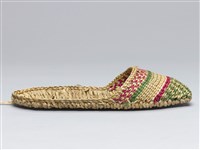 藺草拖鞋-女鞋‧左腳藏品圖，第5張