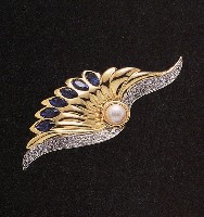 天使展翅--項鍊、胸針、耳環藏品圖，第2張