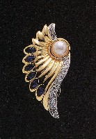 天使展翅--項鍊、胸針、耳環藏品圖，第2張