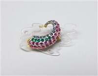 虹--髮夾、戒指、耳環的圖片