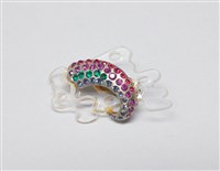 虹--髮夾、戒指、耳環藏品圖，第1張
