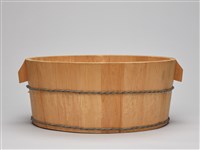 木製洗碗桶組合(大)藏品圖，第1張