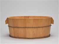 木製洗碗桶組合(大)藏品圖，第3張