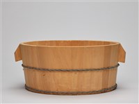 木製洗碗桶組合(小)藏品圖，第3張