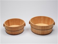 木製洗碗桶組合藏品圖，第1張