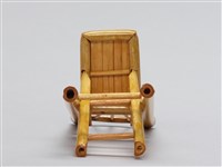 迷你竹家具－餐桌椅-折合椅藏品圖，第5張
