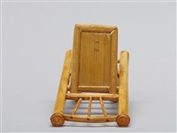 迷你竹家具－餐桌椅-折合椅藏品圖，第4張