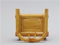 迷你竹家具－八角桌椅-椅藏品圖，第4張