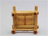 迷你竹家具－八角桌椅-椅藏品圖，第5張