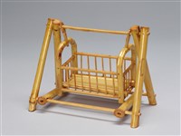 迷你竹家具－搖籃藏品圖，第1張